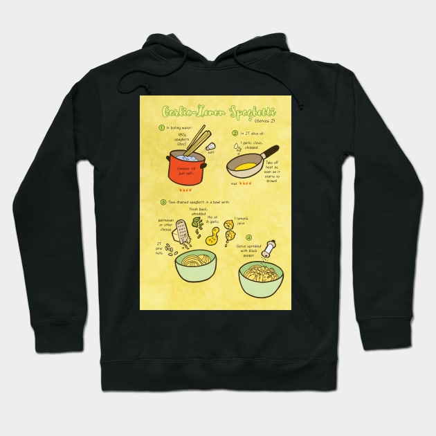 Recipe: Garlic Lemon Spaghetti Hoodie by Cedarseed